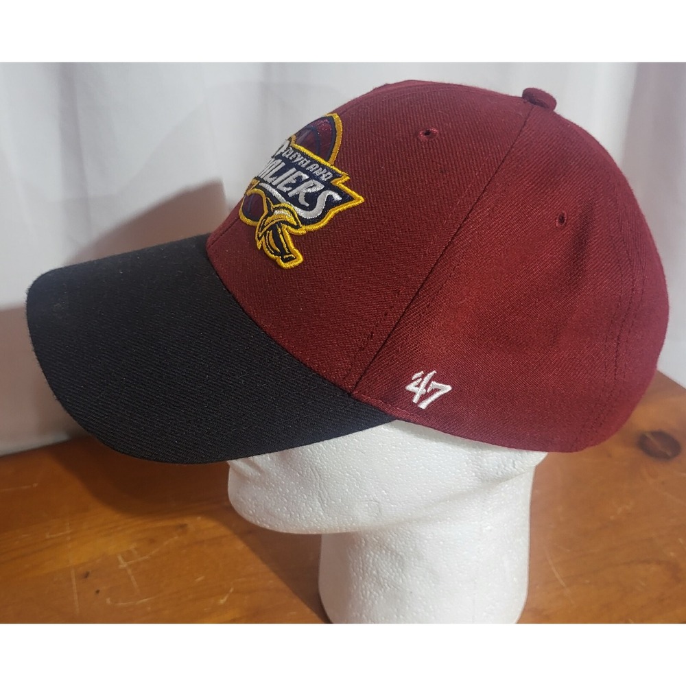Cleveland Cavaliers '47 Adjustable Wool Hat Cap Men NBA Red ~NWOT - Picture 3 of 9
